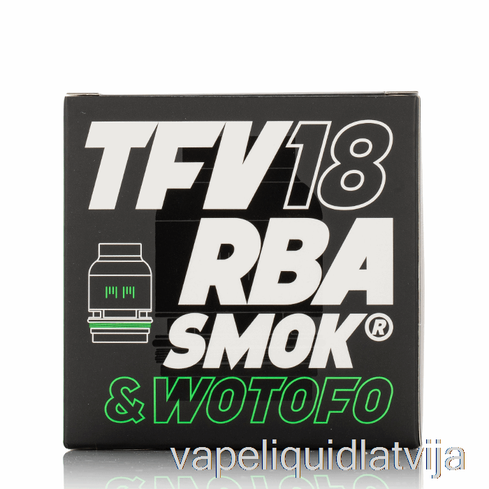 Smok Tfv18 Rezerves Spoles Rba Vape šķidrums